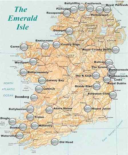 Ireland Map